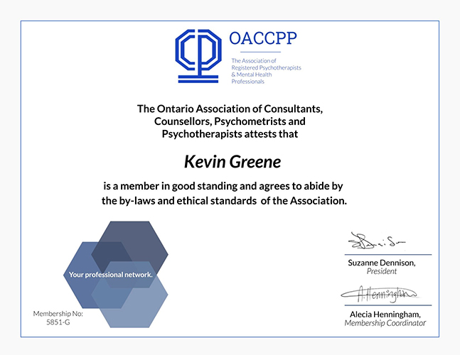 Health & Happiness: Counselling and Wellness - OACCPP Certificate