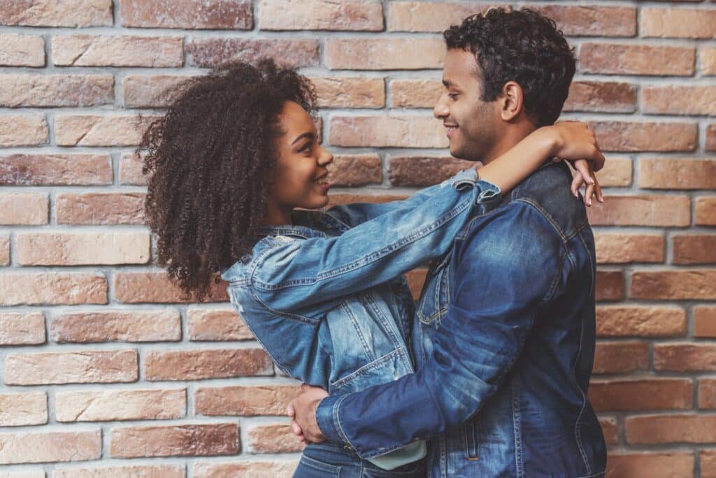 Attractive Afro-American couple